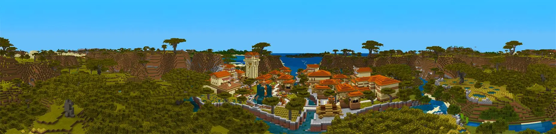 Простые стартовые области: Бунгало panorama