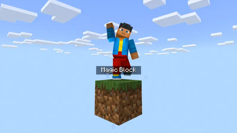 Скриншот SKYBLOCK С ОДНИМ БЛОКОМ №1