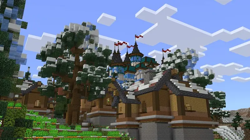 Скриншот Замок из замерзшего льда №3