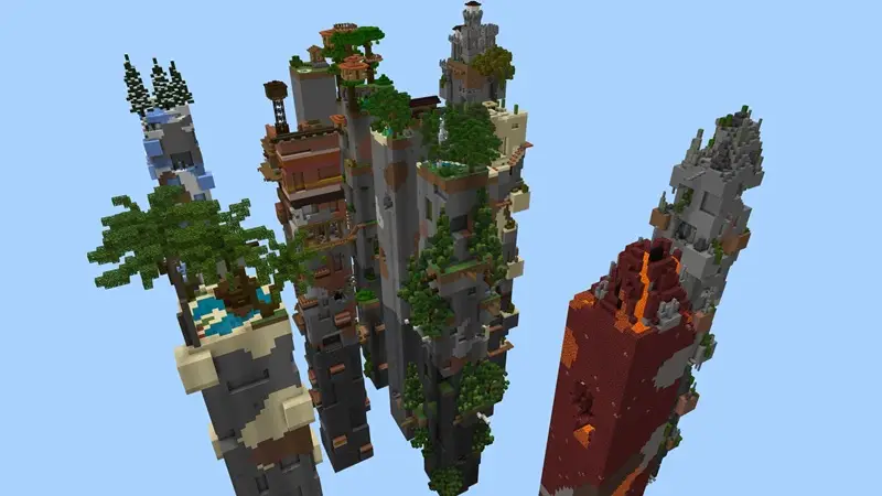 Скриншот Один чанк биомов №1