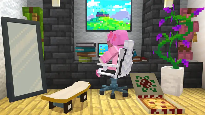 Скриншот Черно-белая мебель №8