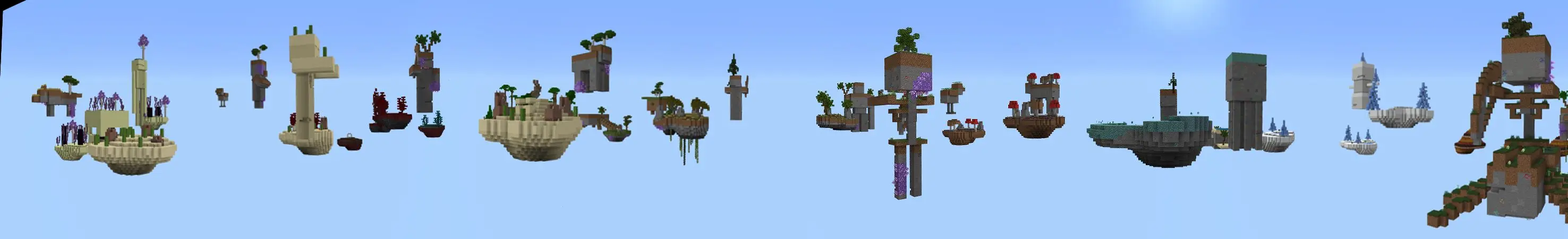 Skyblock: мобы panorama