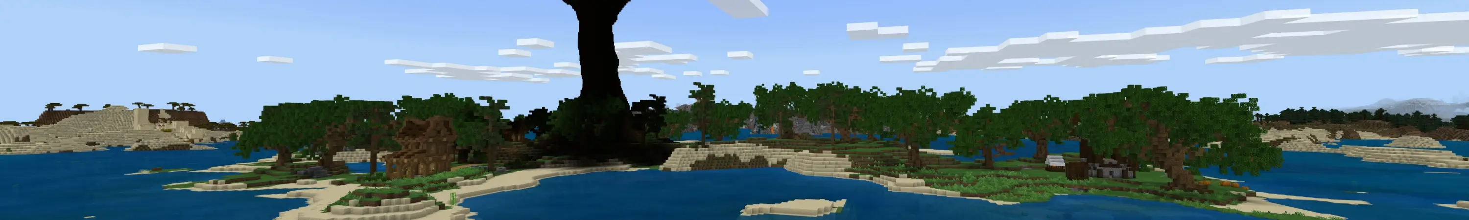 Остров мистического дерева panorama