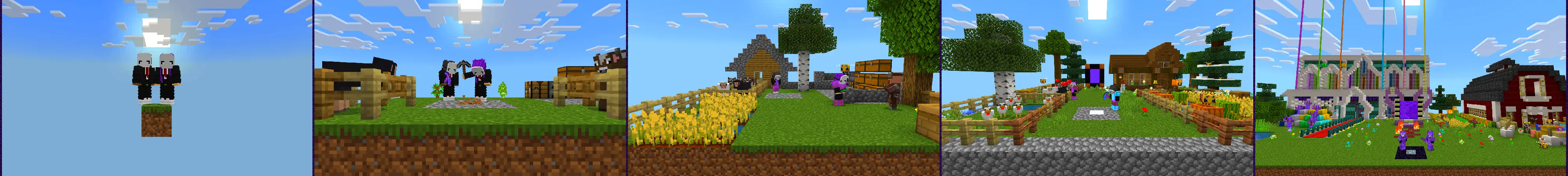 Хакеры в мире с одним блоком panorama