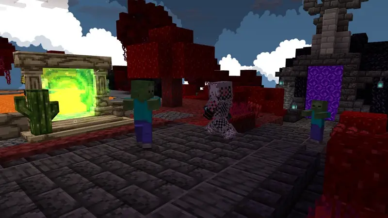 Скриншот Порталы Skyblock №4