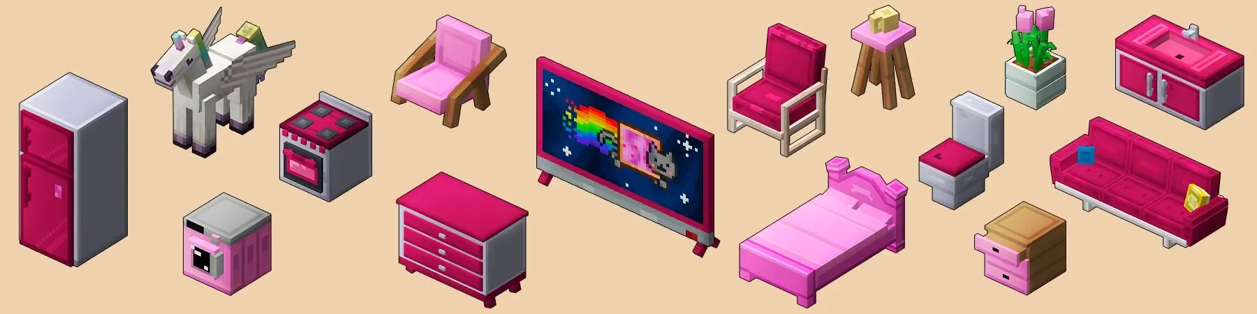 Розовое расширение panorama