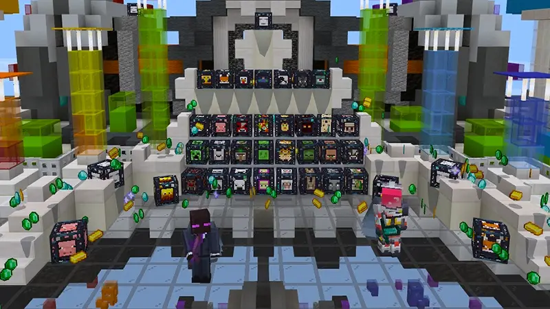 Скриншот Skyblock: радуга №2