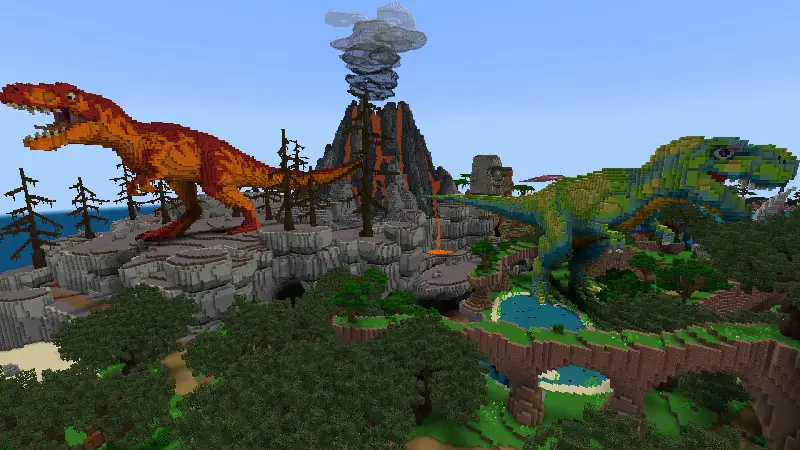 Скриншот Preston и создаваемые динозавры №5