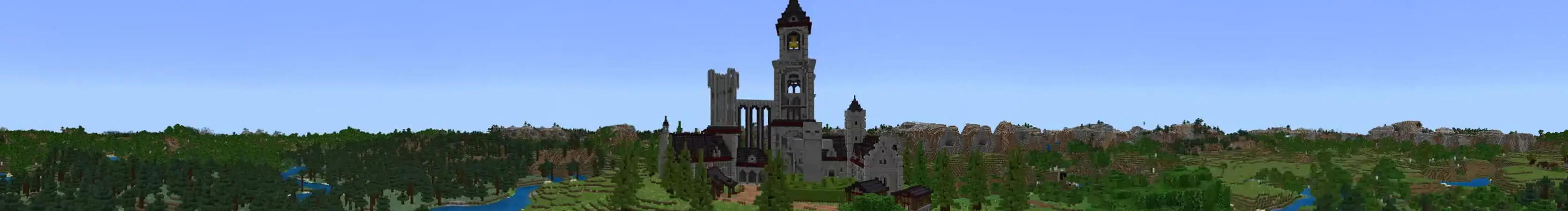 Замок зомби panorama