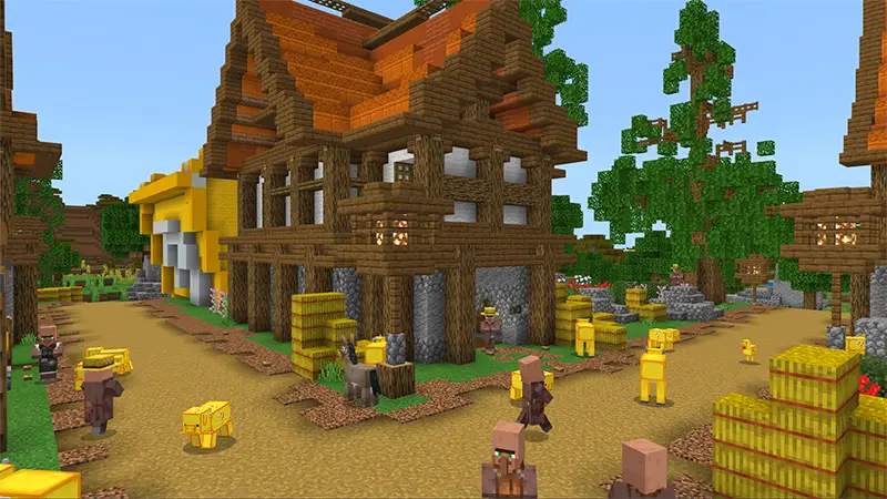 Скриншот Мобы-блоки удачи №1