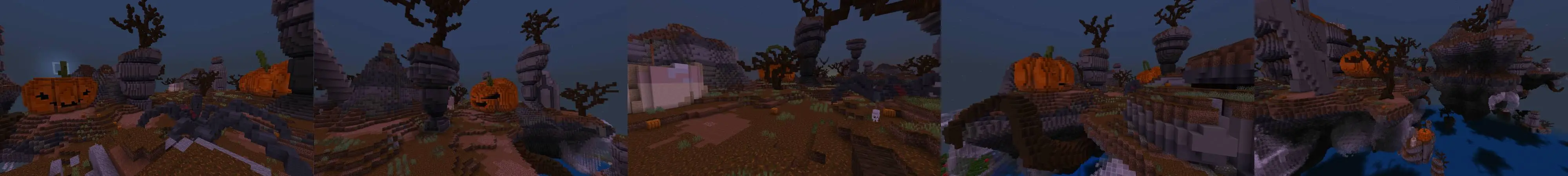 Хэллоуинский биом panorama
