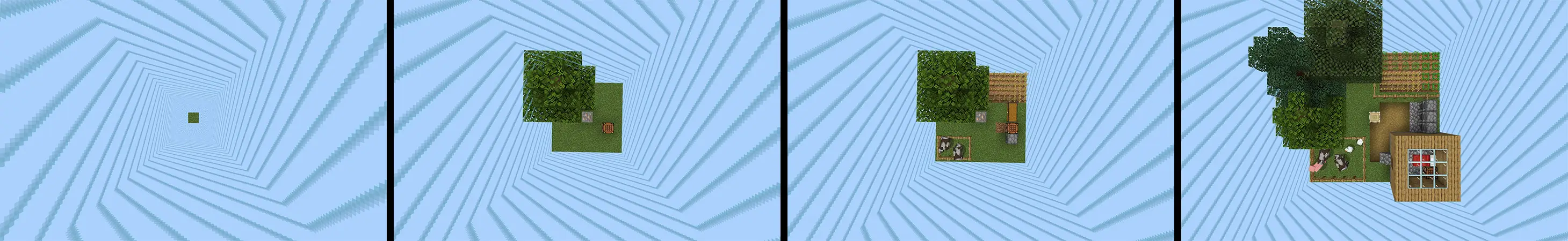 ВЫЖИВАНИЕ В НЕВОЛЕ С ОДНИМ БЛОКОМ panorama