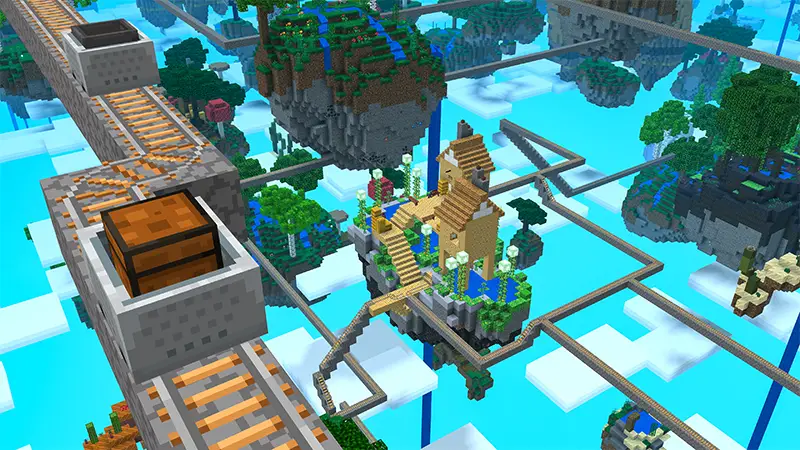 Скриншот Skyblock: бесконечное веселье №1