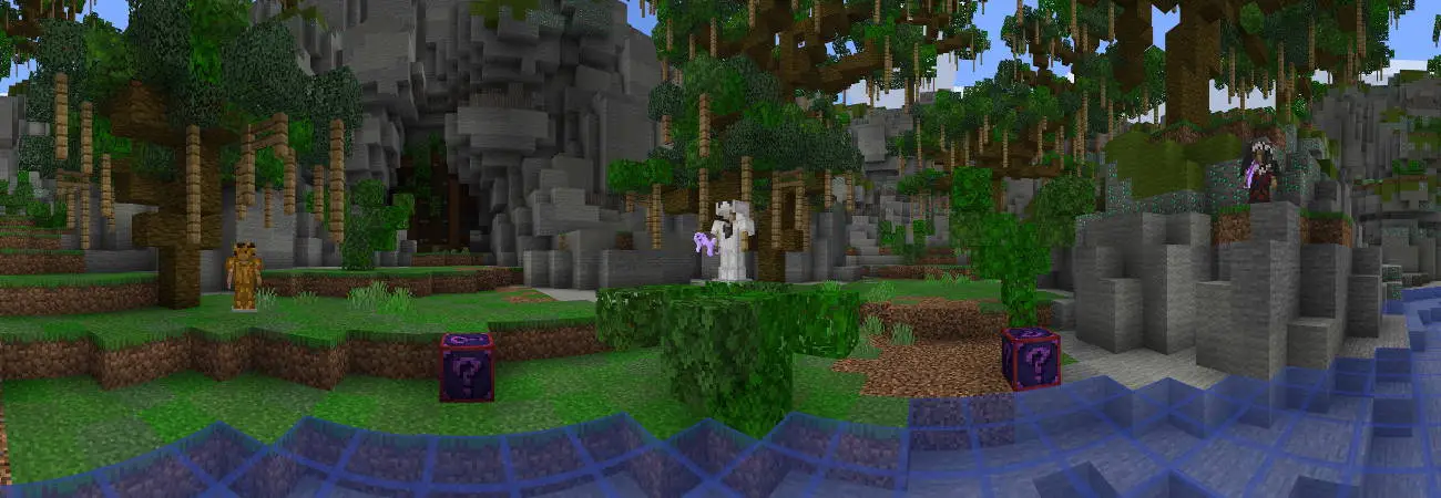 Теневые блоки удачи panorama