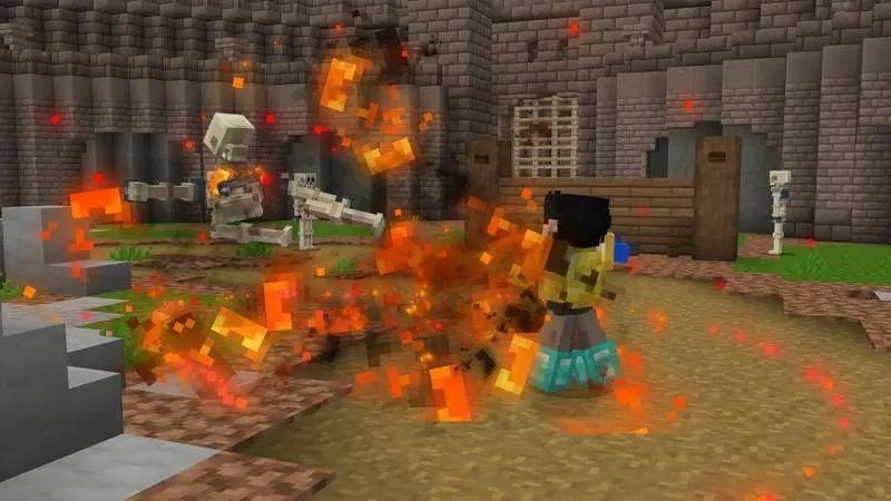 Скриншот Грандиозная арена мобов №4