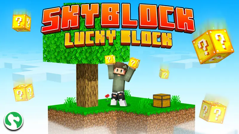Блоки удачи Skyblock