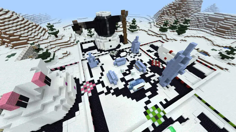 Скриншот Снеговигонки на время №2