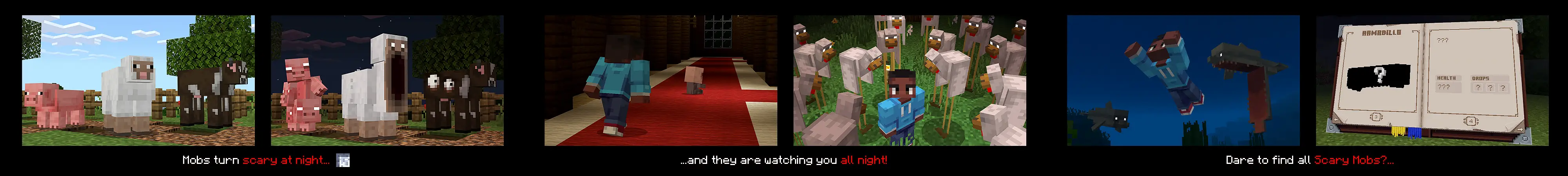 Страшные мобы Add-On версии 1.0 panorama