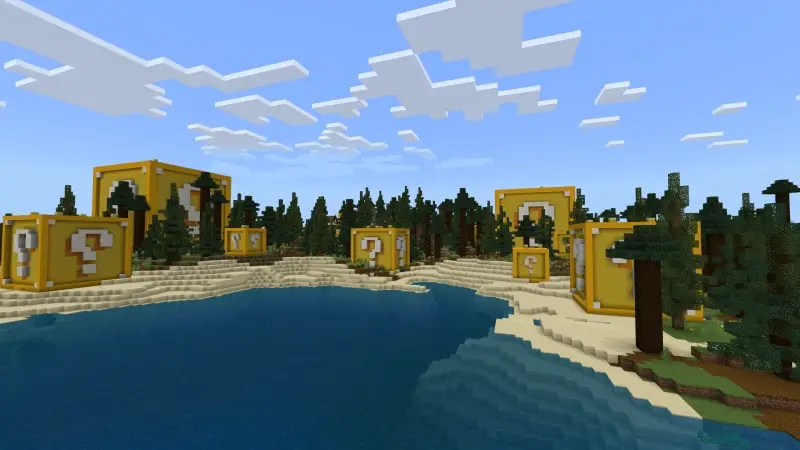 Скриншот Мир блока удачи №1