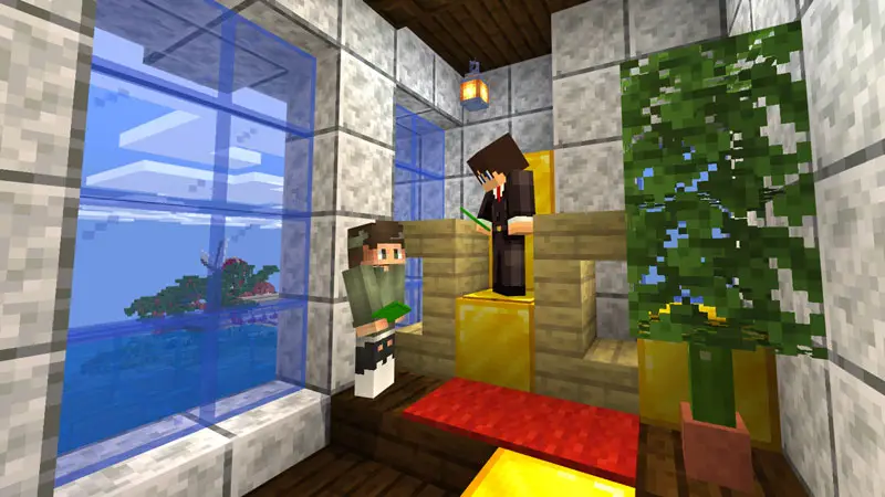 Скриншот Skyblock: город №3