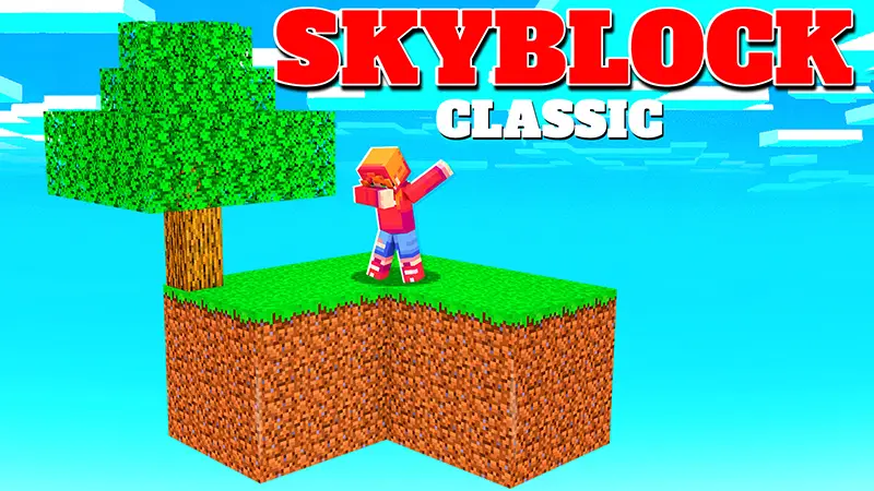 Классическая игра Skyblock