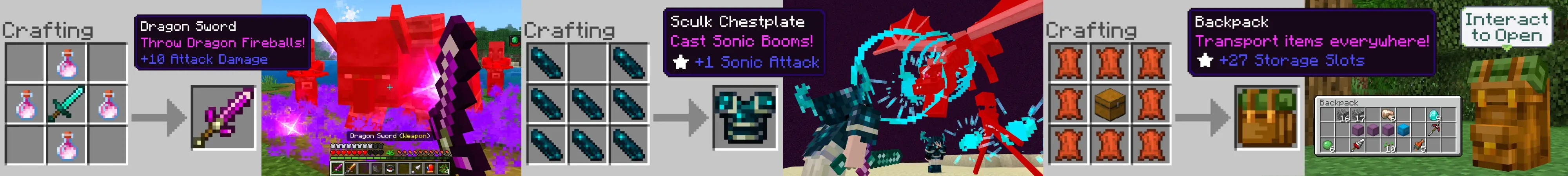 Оружие Доспехи Инструменты panorama