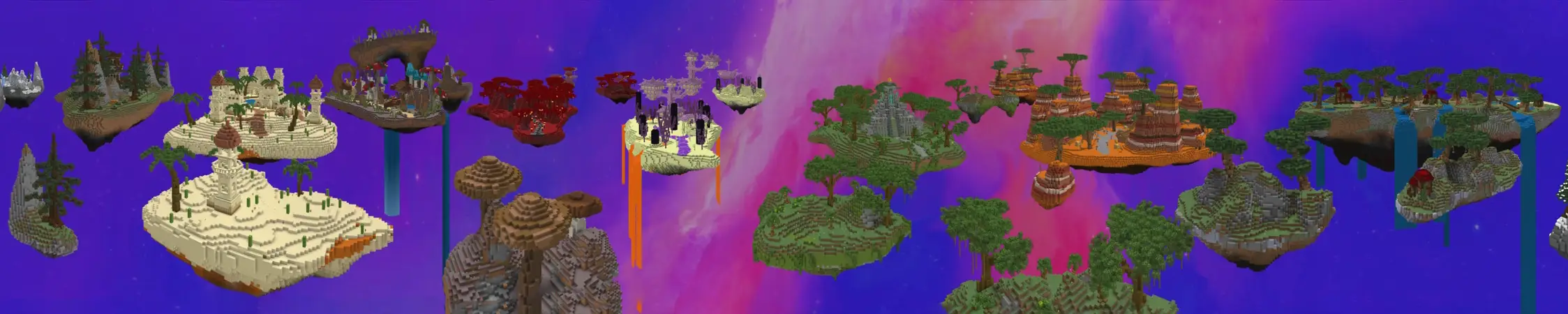 Абсолютный Skyblock panorama