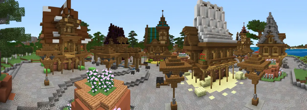 Мобы вперемешку panorama