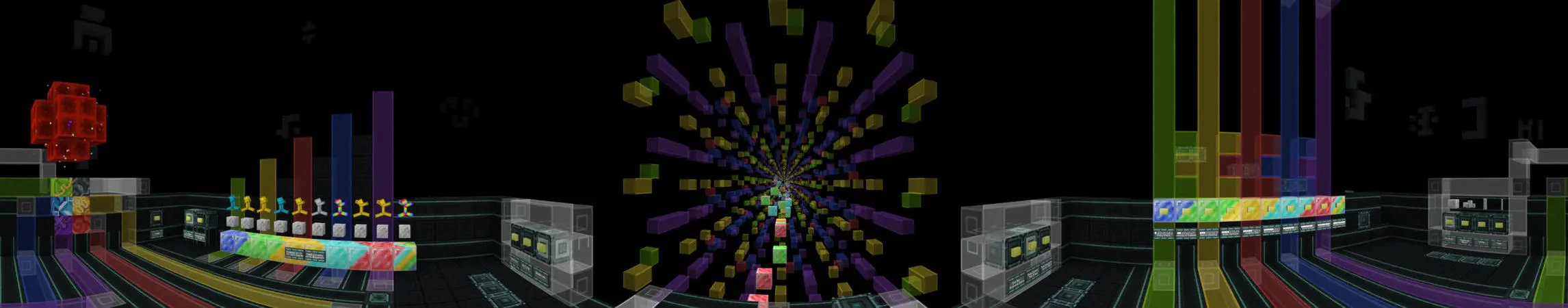 Бесконечный паркур panorama