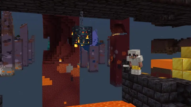 Скриншот Биомы фрагмента Skyblock №2