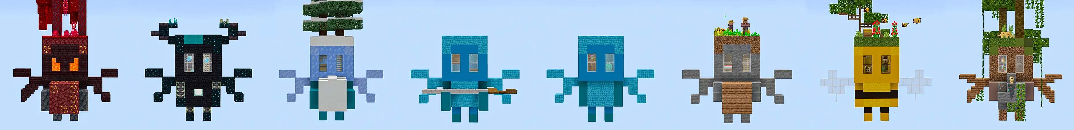 Спешик Skyblock panorama