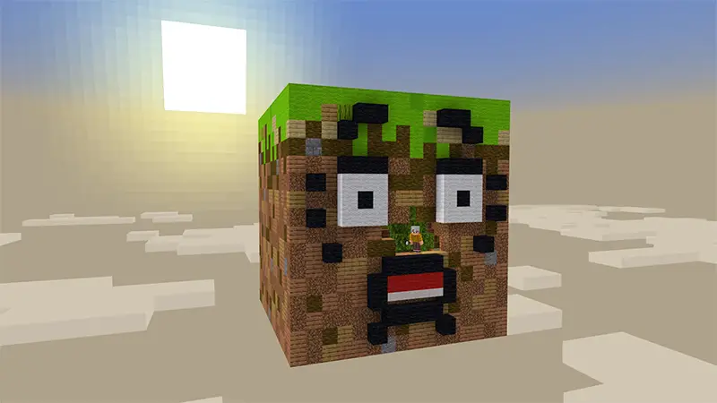 Скриншот Skyblock: гигантские блоки №3