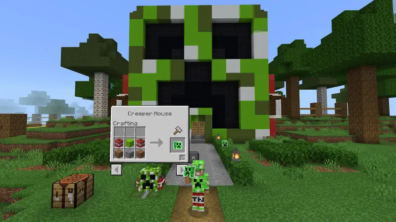 Скриншот Создание домов в виде мобов №2