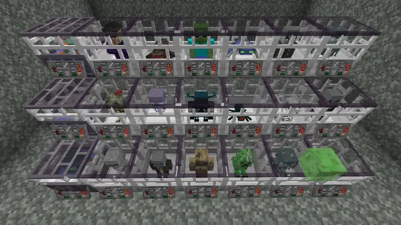 Скриншот Дополнение Mob Farm in a Block №3