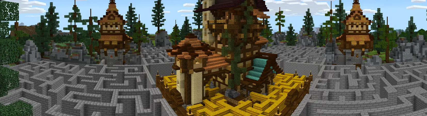 Безумный лабиринт panorama