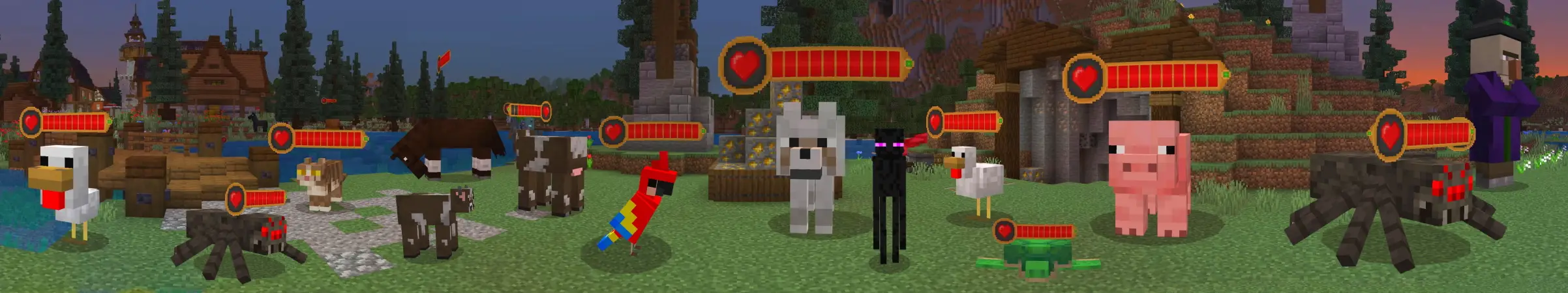 Суровые мобы-выживальщики panorama