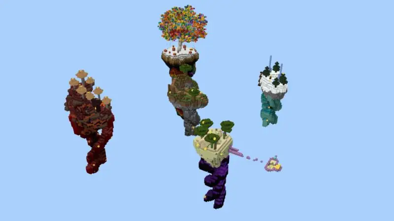 Скриншот Skyblock удачи: скрученная добыча №5