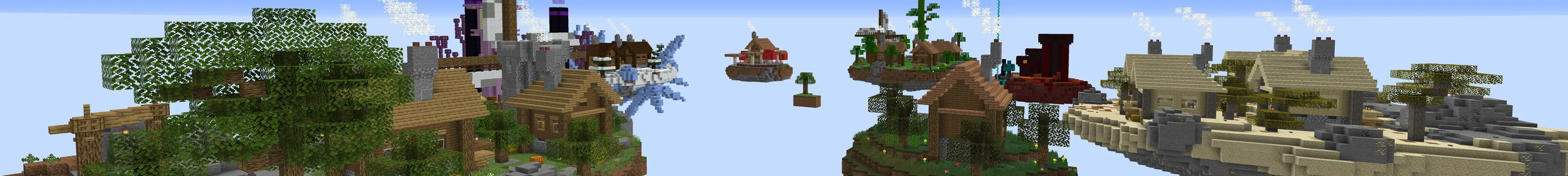 Абсолютный Skyblock panorama