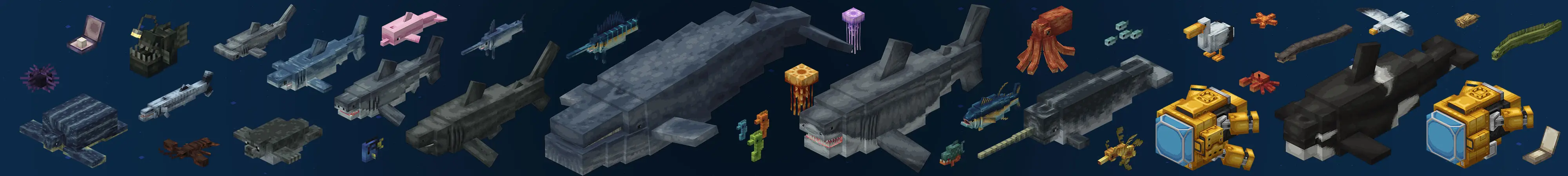 Водные обитатели panorama