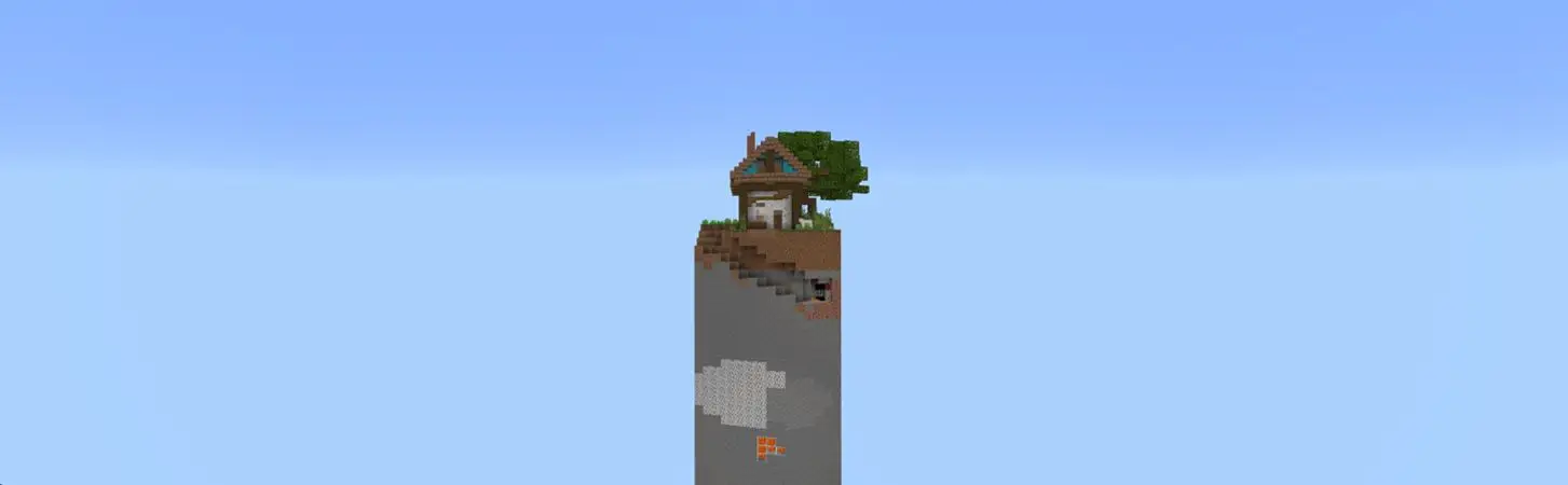 Выживание на одном фрагменте panorama