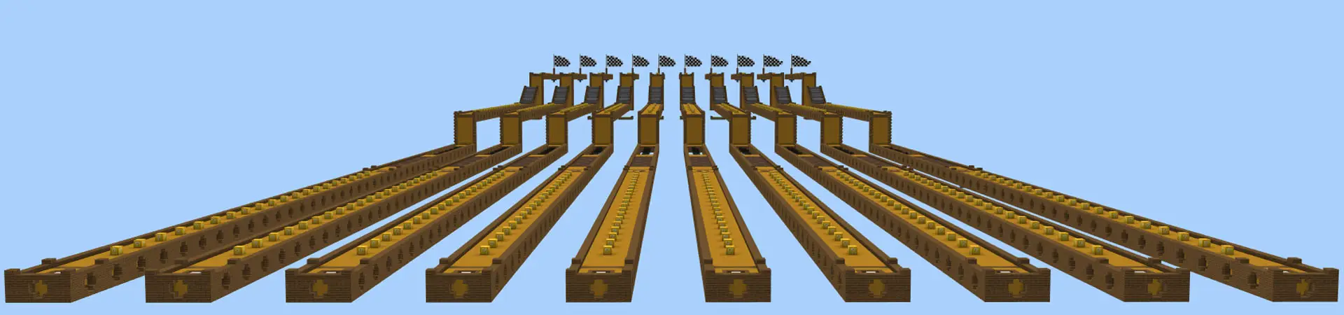 Гонка блоков удачи panorama