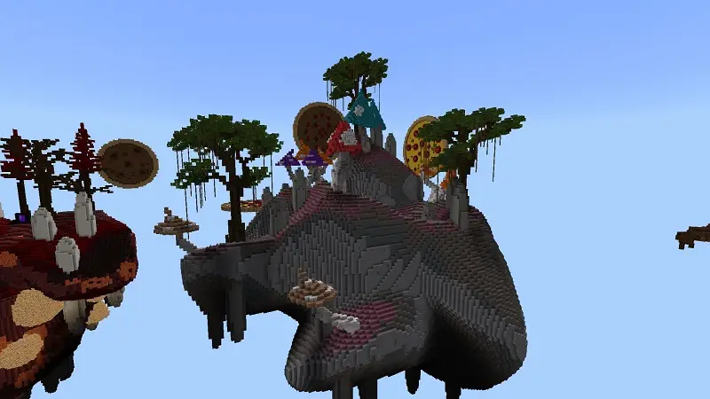 Скриншот Skyblock с пиццей №3