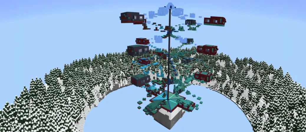 Паркурные войны: зимнее издание panorama