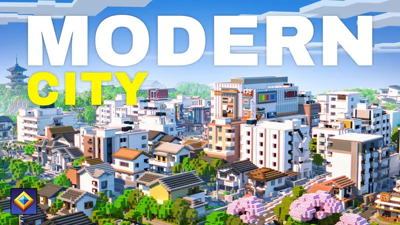 Современный город