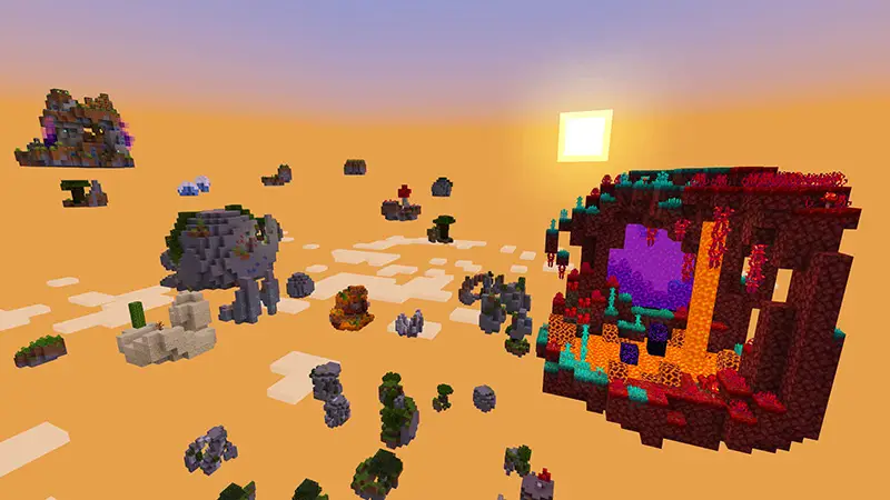 Скриншот Skyblock: 100 дней №1