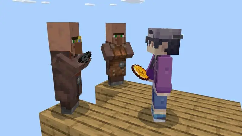 Скриншот Skyblock с одним блоком! №2