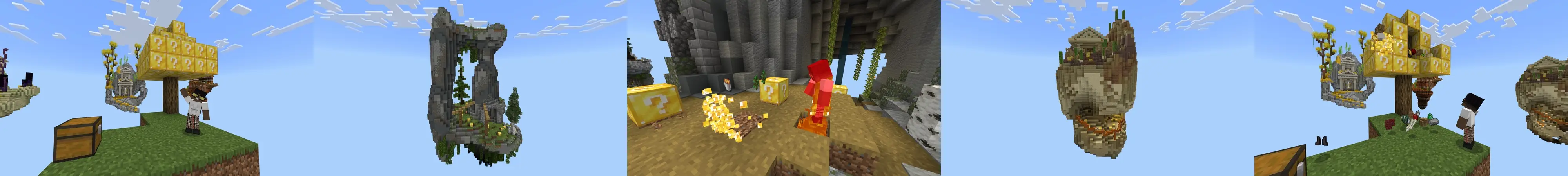 Skyblock удачи panorama