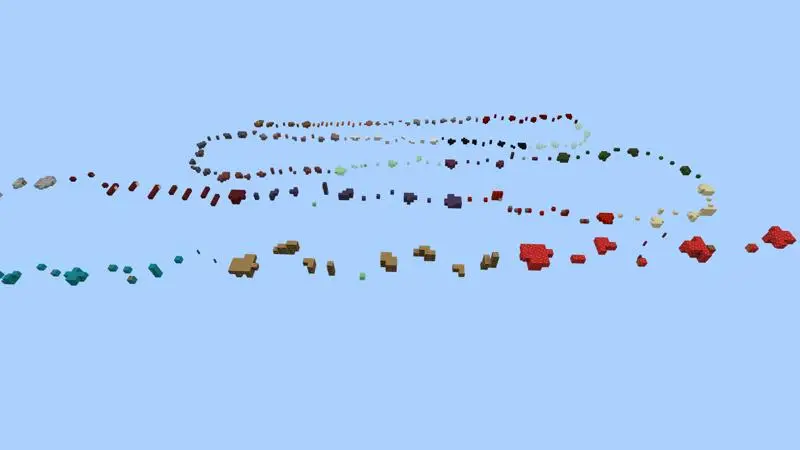 Скриншот ПАРКУР В НЕБЕСАХ №5