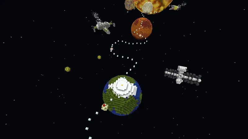 Скриншот Паркур Солнечной системы №4