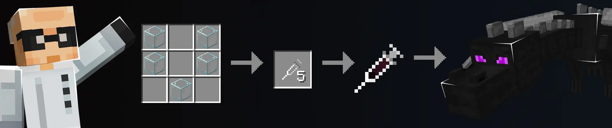 Превращение в мобов panorama